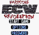 ECW Hardcore Revolution (USA) Title Screen